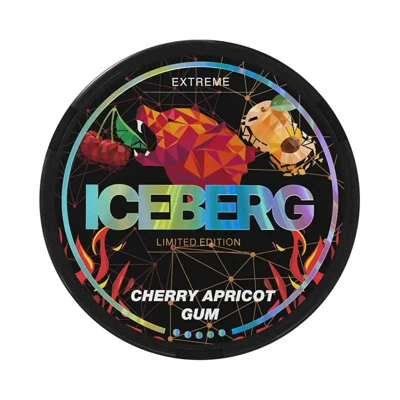 1 ICEBERG Cherry Apricot Gum