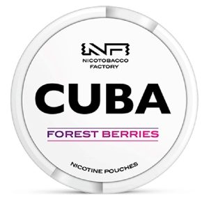 Cuba Forest Berries nikotin poşeti