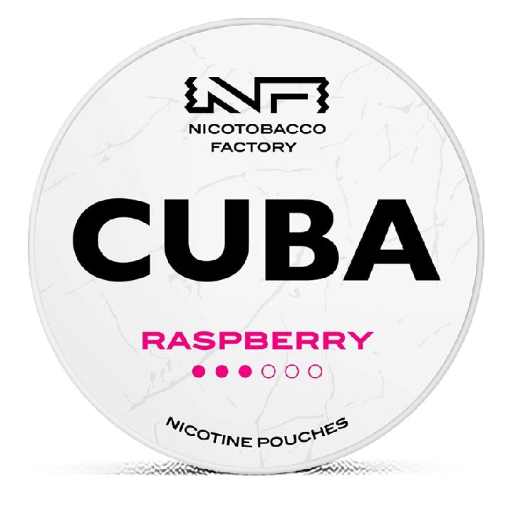 Cuba Raspberry nikotin poşeti