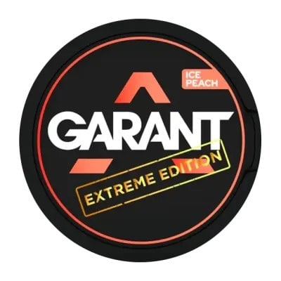 1 Garant Extreme Ice Peach nikotin poşeti