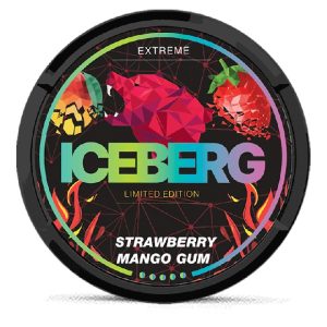 ICEBERG Strawberry Mango Gum nikotin poşeti