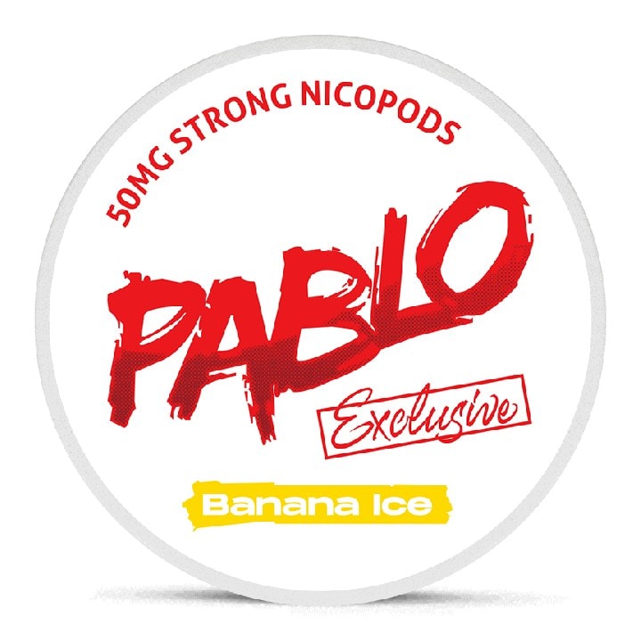 Pablo Exclusive Banana Ice nikotin poşeti