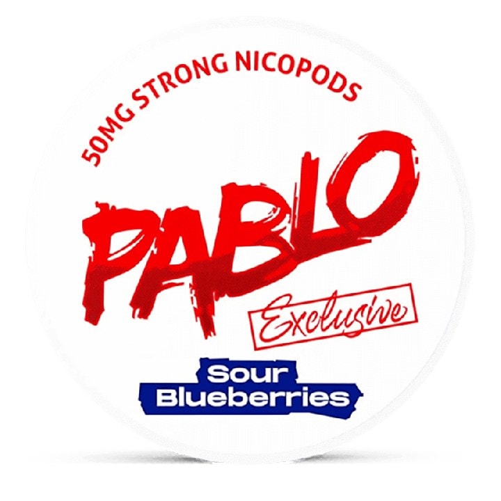 1 Pablo Sour Blueberries nikotin poşeti