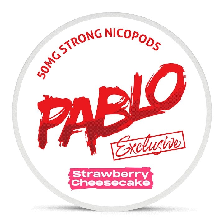 1 Pablo Strawberry Cheesecake nikotin poşeti