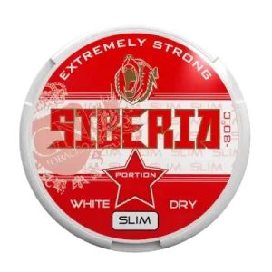 Siberia 80 White Dry nikotin poşeti
