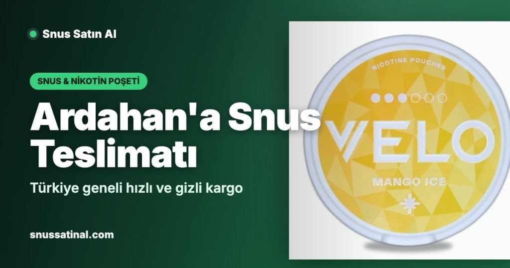 snus ardahan og 8 Ardahan'a Snus Teslimatı