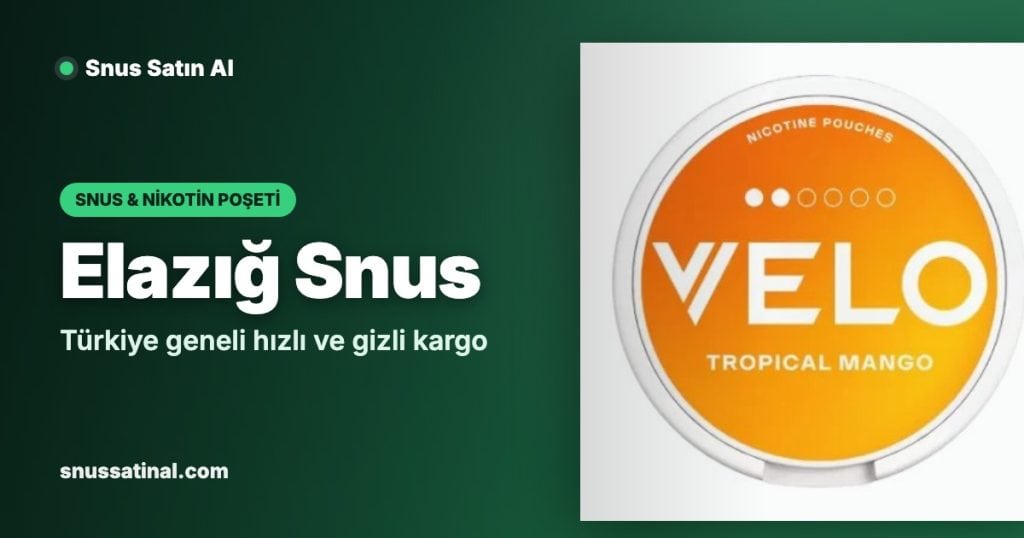Elazığ Snus