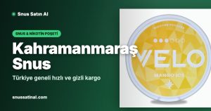 Kahramanmaraş Snus