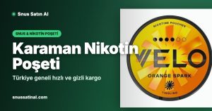 Karaman Nikotin Poşeti