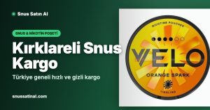 Kırklareli Snus Kargo