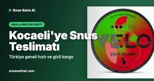 Kocaeli'ye Snus Teslimatı