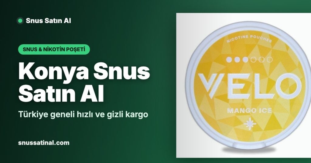 1 Konya Snus Satın Al
