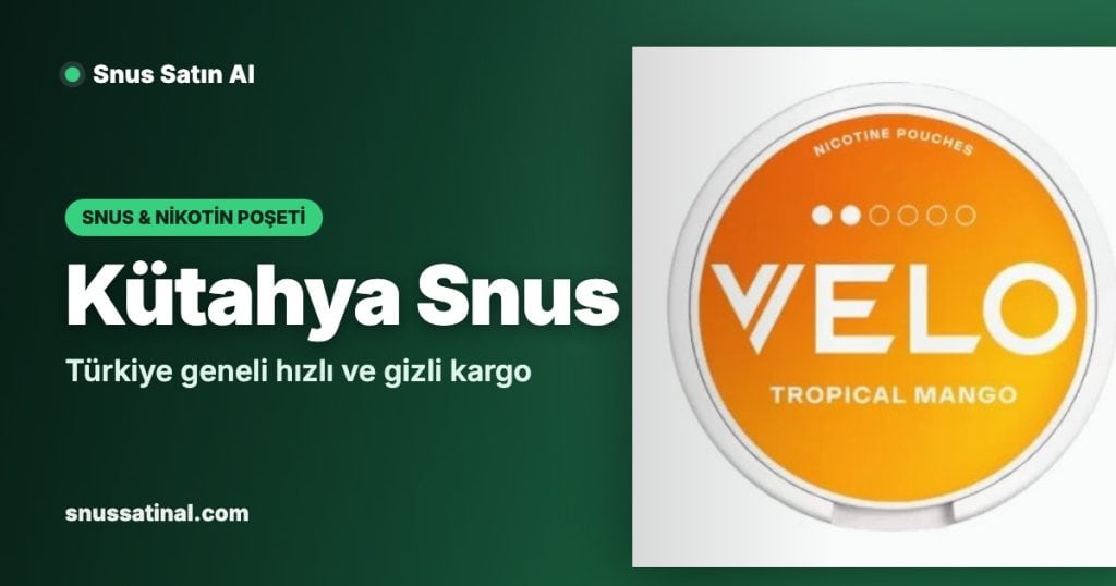 snus kutahya og 6 Kütahya Snus