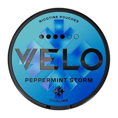 Velo Peppermint Storm nikotin poşeti