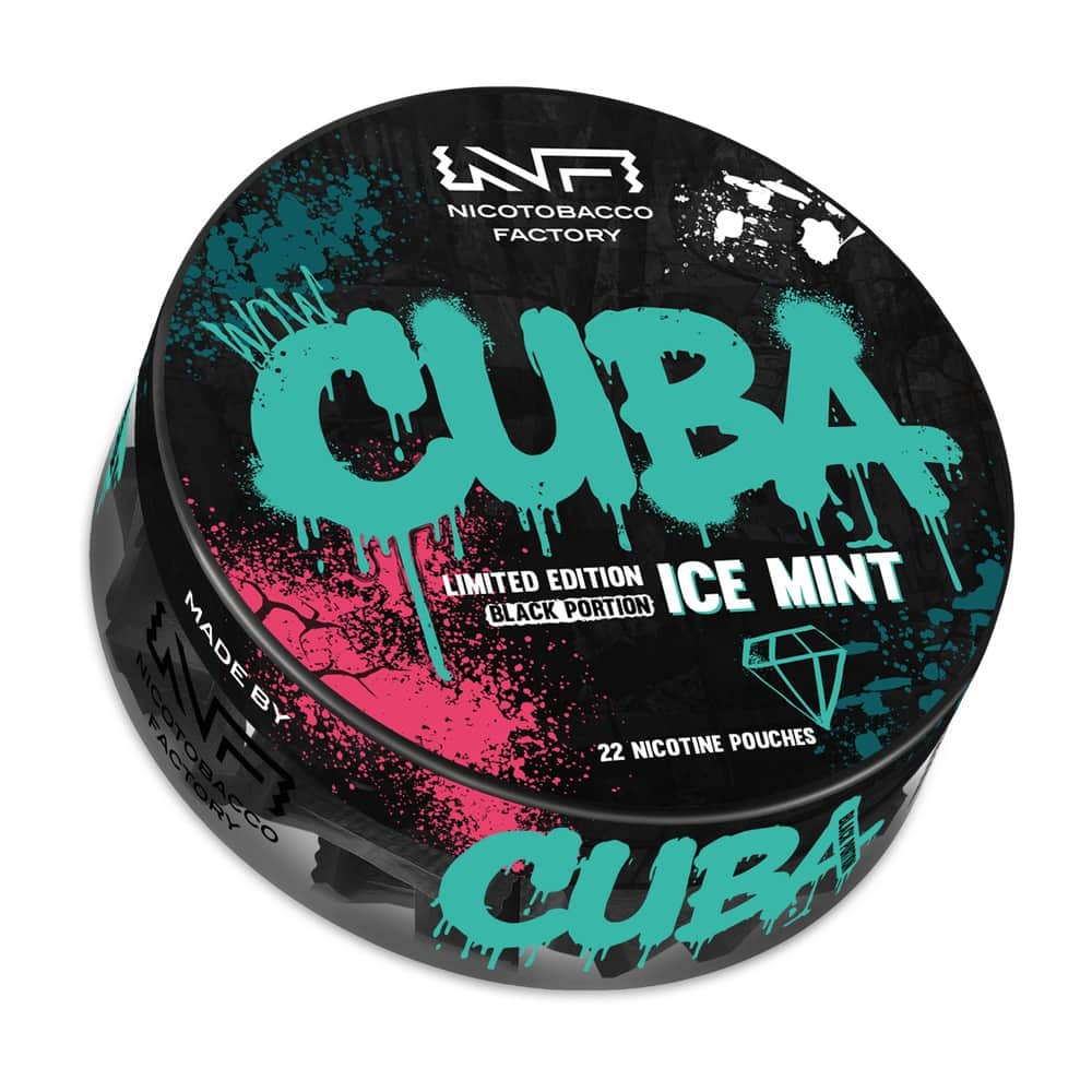 Cuba Doublefresh nikotin poşeti