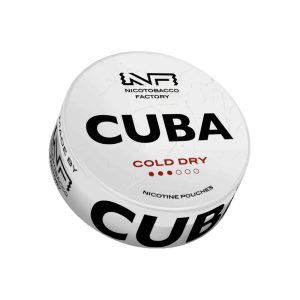 Cuba White Cold Dry nikotin poşeti