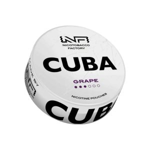 Cuba White Grape nikotin poşeti