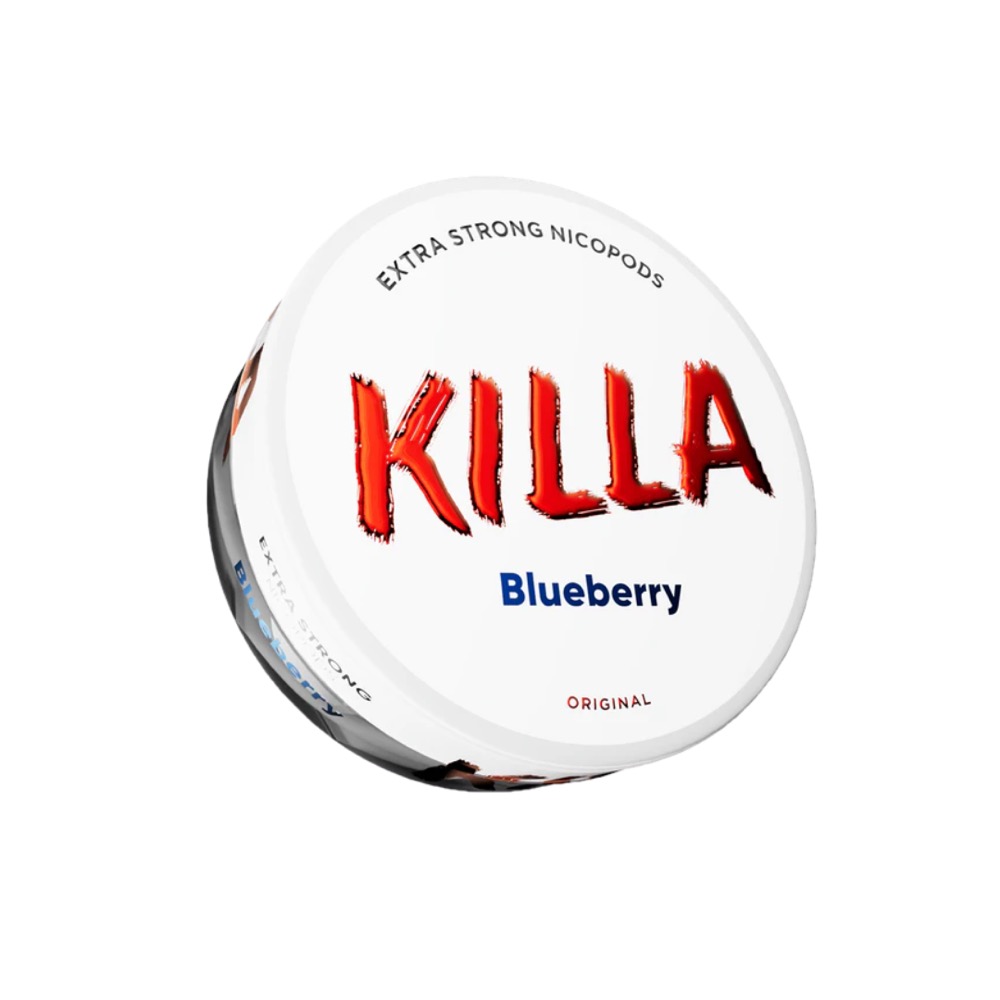 Killa Blueberry Extra Strong nikotin poşeti