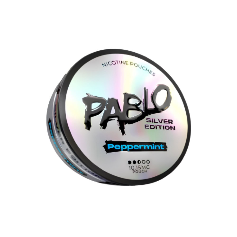 1 Pablo Silver Edition Peppermint nikotin poşeti