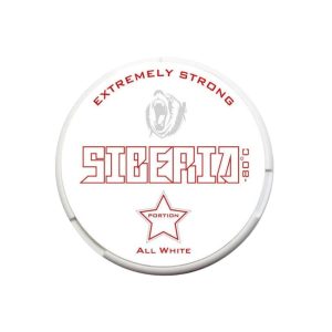 Siberia 80 White Dry nikotin poşeti