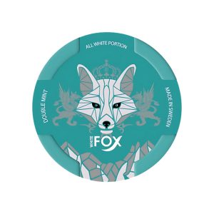 White Fox Double Mint nikotin poşeti